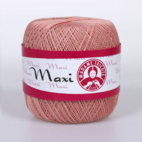 Nić koronkowa Madame Tricote Paris Maxi 100 g – 4105 różowa