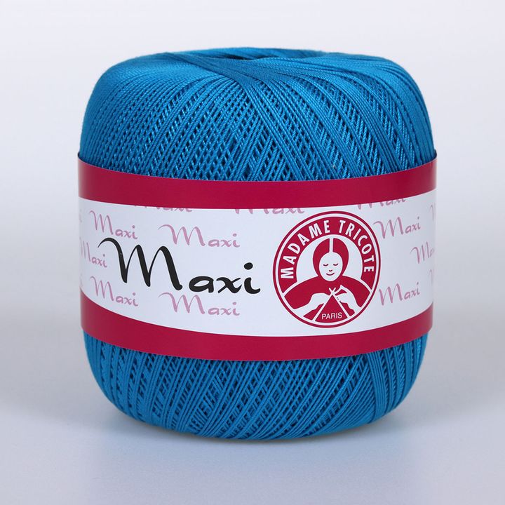 Nić koronkowa Madame Tricote Paris Maxi 100 g – 5519 turkusowa