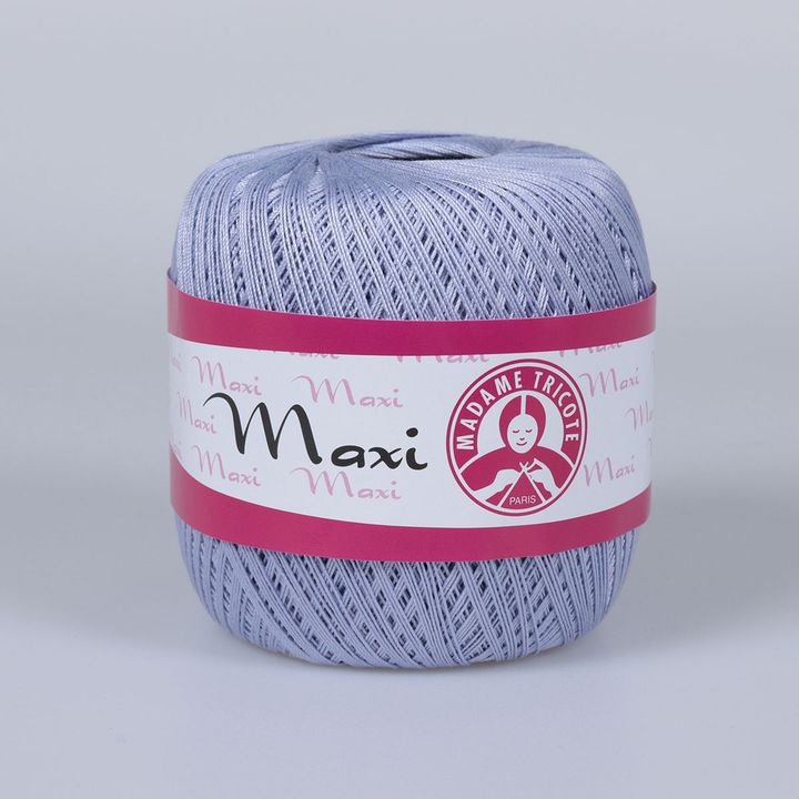 Nić koronkowa Madame Tricote Paris Maxi 100 g – 6307 niebieska