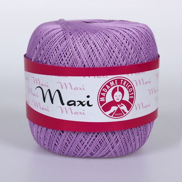 Nić koronkowa Madame Tricote Paris Maxi 100 g – 6308 fioletowa