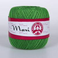Nić koronkowa Madame Tricote Paris Maxi 100 g – 6332 zielona