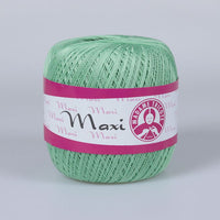 Nić koronkowa Madame Tricote Paris Maxi 100 g – 6361 pastelowa zielona