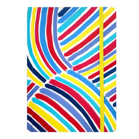 Notatnik w linie Spoko A5 - Blue Brush | Artmie