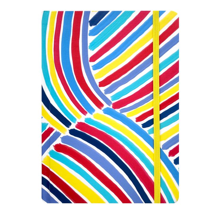 Notatnik w linie Spoko A5 - Blue Brush | Artmie