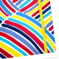 Notatnik w linie Spoko A5 - Blue Brush | Artmie