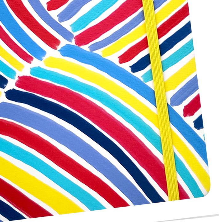 Notatnik w linie Spoko A5 - Blue Brush | Artmie