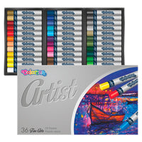 Okrągłe pastele olejne Colorino Artist - zestaw 36 sztuk | Artmie