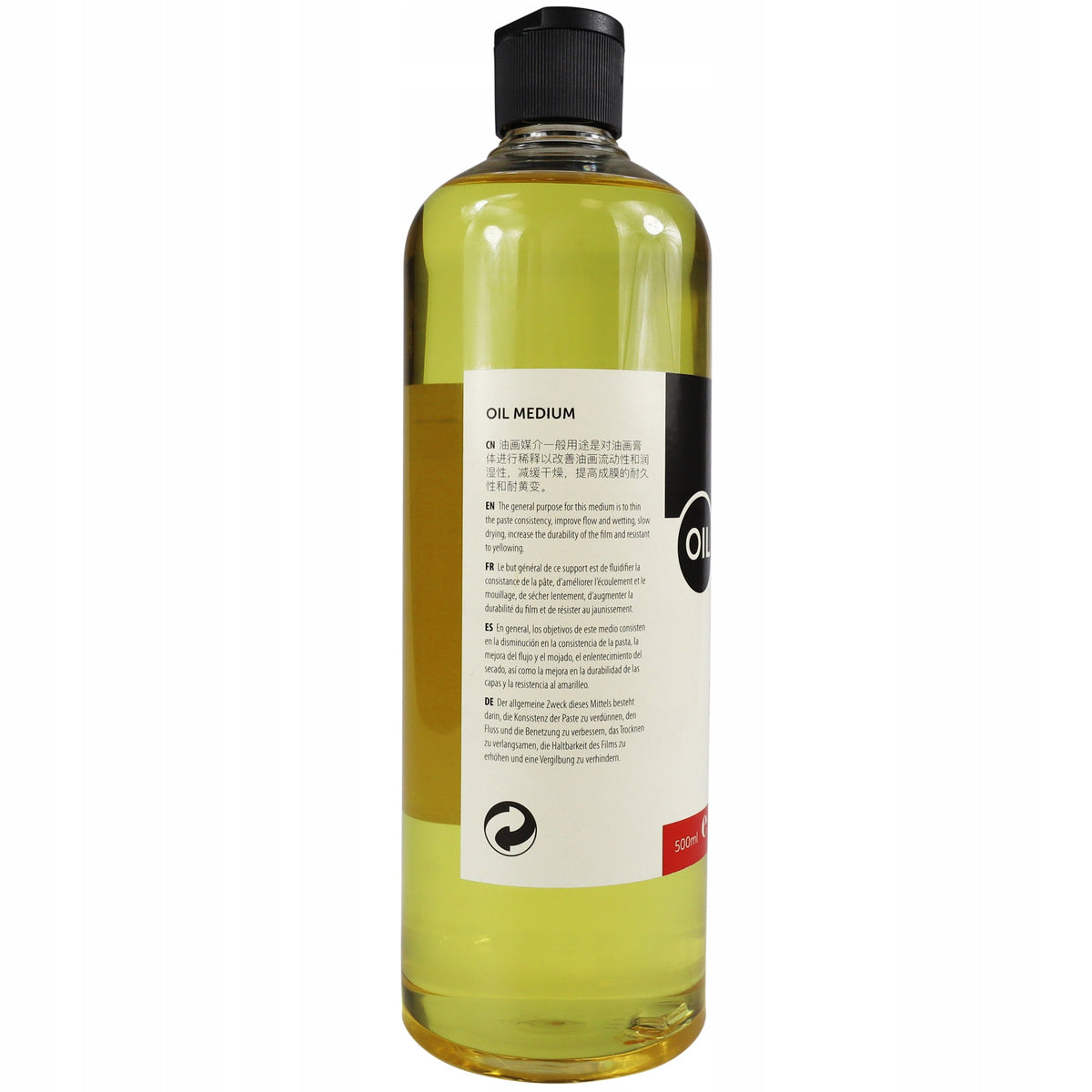 Olej lniany Phoenix do farb olejnych 500 ml