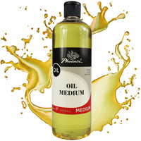 Olej lniany Phoenix do farb olejnych 500 ml
