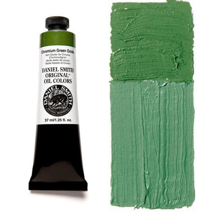 Farba olejna Daniel Smith Original 37ml – 024 zielona tlenkowa Chromium