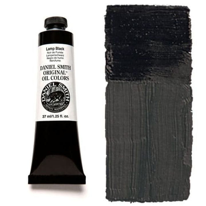 Farba olejna Daniel Smith Original 37ml – 038 Lamp czarna