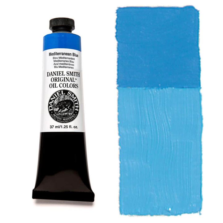 Farba olejna Daniel Smith Original 37ml – 043 śródziemnomorska niebieska
