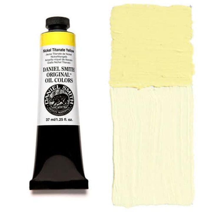 Farba olejna Daniel Smith Original 37ml – 048 Nickel Titanate żółta