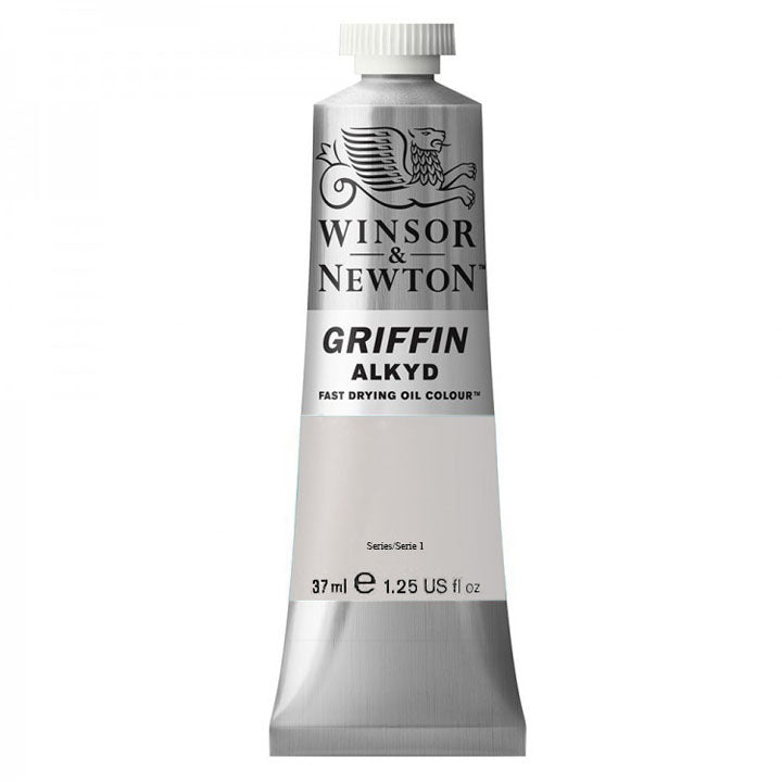 Farba olejna szybkoschnąca Winsor & Newton Griffin Alkyd 37 ml – Biel mieszająca