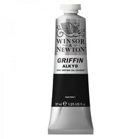 Farba olejna szybkoschnąca Winsor & Newton Griffin Alkyd 37 ml – kość słoniowa czarna