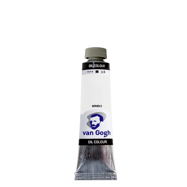 Farba olejna Van Gogh 40 ml – 118 -tytanowa biel- olej lniany
