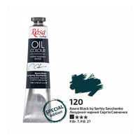 Farby olejne Rosa Gallery 45 ml – 120 azurowa czarna by Serhiy Savchenko