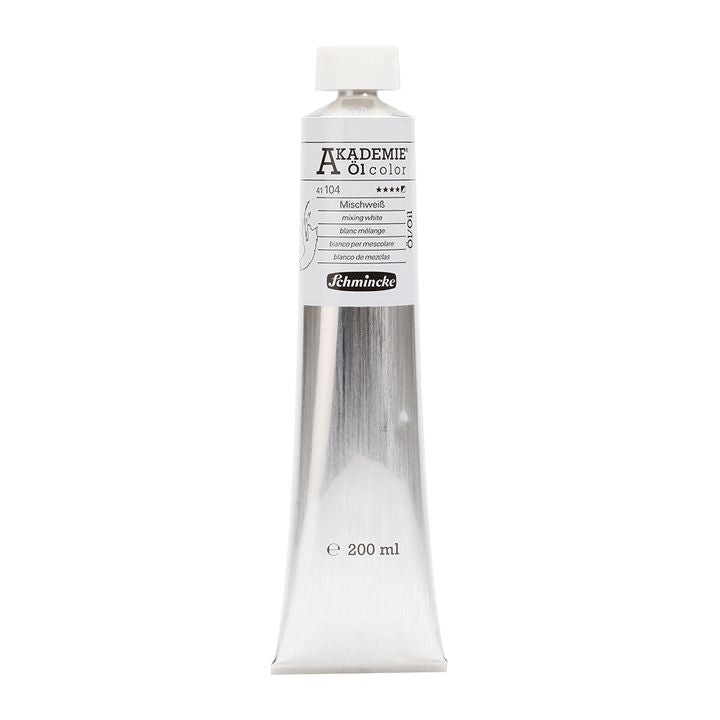 Farby olejne Schmincke AKADEMIE 200 ml – 104 biel mieszankowa