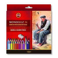 Ołówki akwarelowe KOH-I-NOOR Mondeluz / 36 szt. | Artmie
