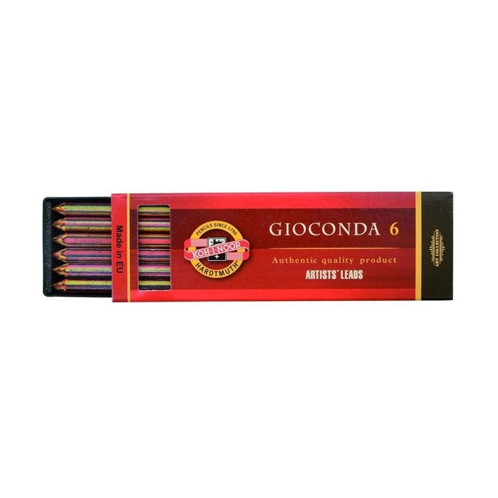 Ołówki Gioconda Magic Colored Pencils 5,6 mm / zestaw 6 sztuk | Artmie