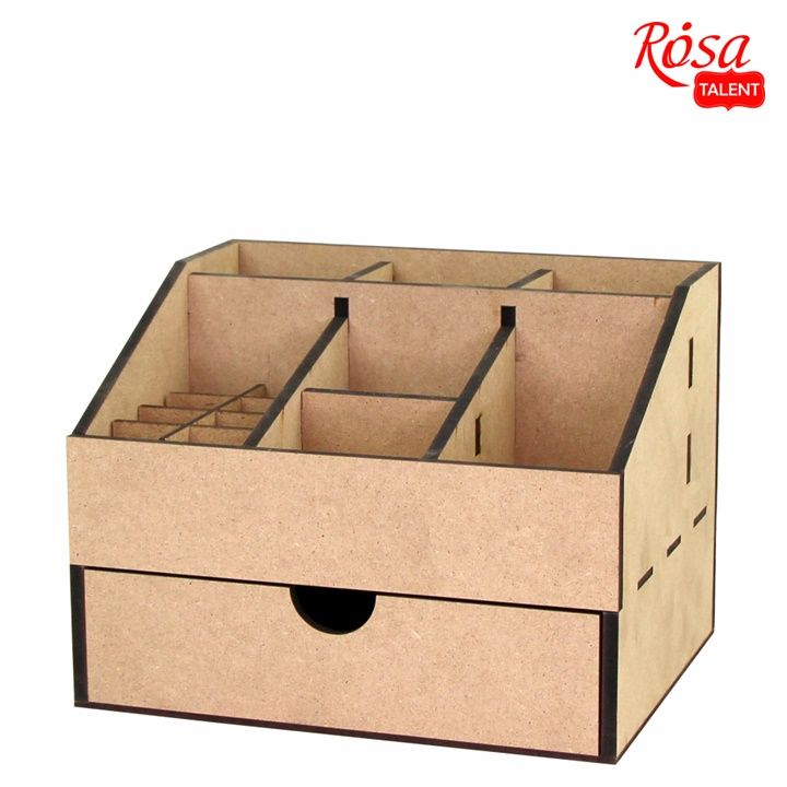 Organizer MDF z 1 szufladą ROSA TALENT 22,5x18x16,5 cm | Artmie