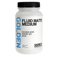 Płynne matowe medium akrylowe GOLDEN Fluid Matte Medium