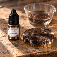 Płynny pigment metaliczny do żywicy 5 ml – kawowy brąz (Coffee)