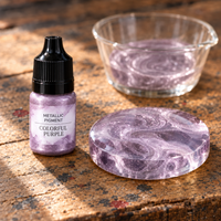 Płynny pigment metaliczny do żywicy 5 ml – zmienna fioletowa (Colorful Purple)