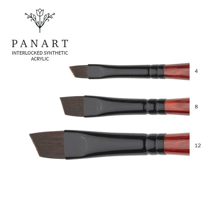 PanArt 3362 pędzel kątowy do akrylu | różne rozmiary | Artmie