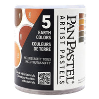 PanPastel Earth Tones Golden Set - 5 szt. | Artmie
