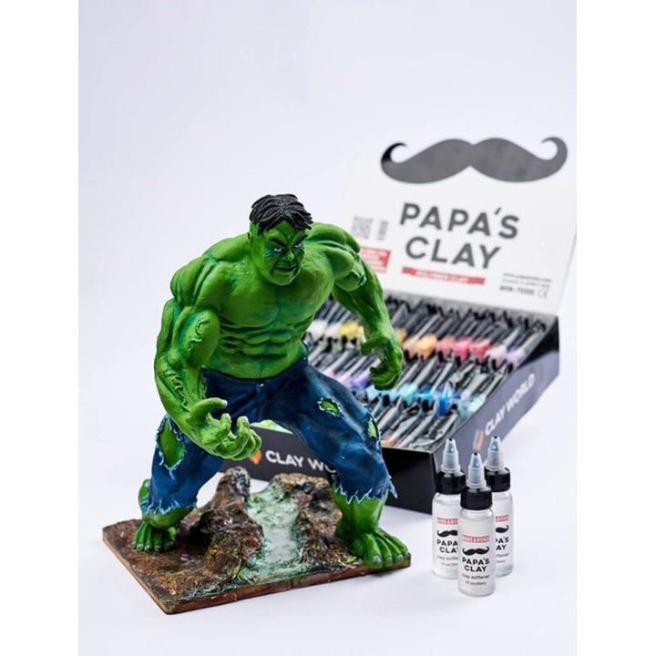 Papa's Clay Oil Płyn zmiękczający do glinek polimerowych 30 ml | Artmie