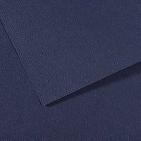 Papier barwiony CANSON Mi-Teintes 50 x 65 cm – 160 g/m² – Błękit indygo 140
