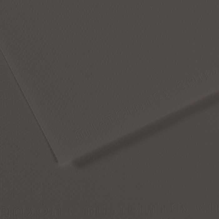 Papier barwiony CANSON Mi-Teintes 50 x 65 cm – 160 g/m² – Szarość węglowa 184