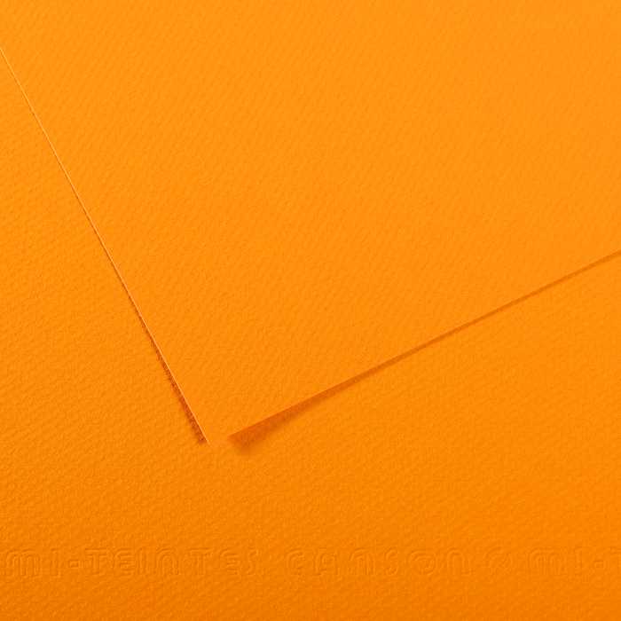 Papier barwiony CANSON Mi-Teintes 50 x 65 cm – 160 g/m² – Żółcień kadmowa 553