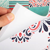 Papier do scrapbookingu 15 x 30 cm | sada 4 blokov | Artmie