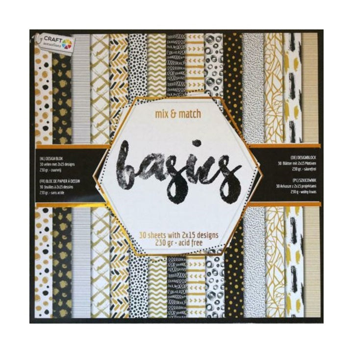 Papier do scrapbookingu Craft Sensations 30,5 x 30,5 cm / 30 ark. | Artmie