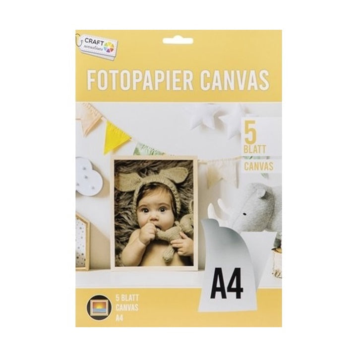 Papier fotograficzny Canvas Craft Sensation 5 szt. | Artmie