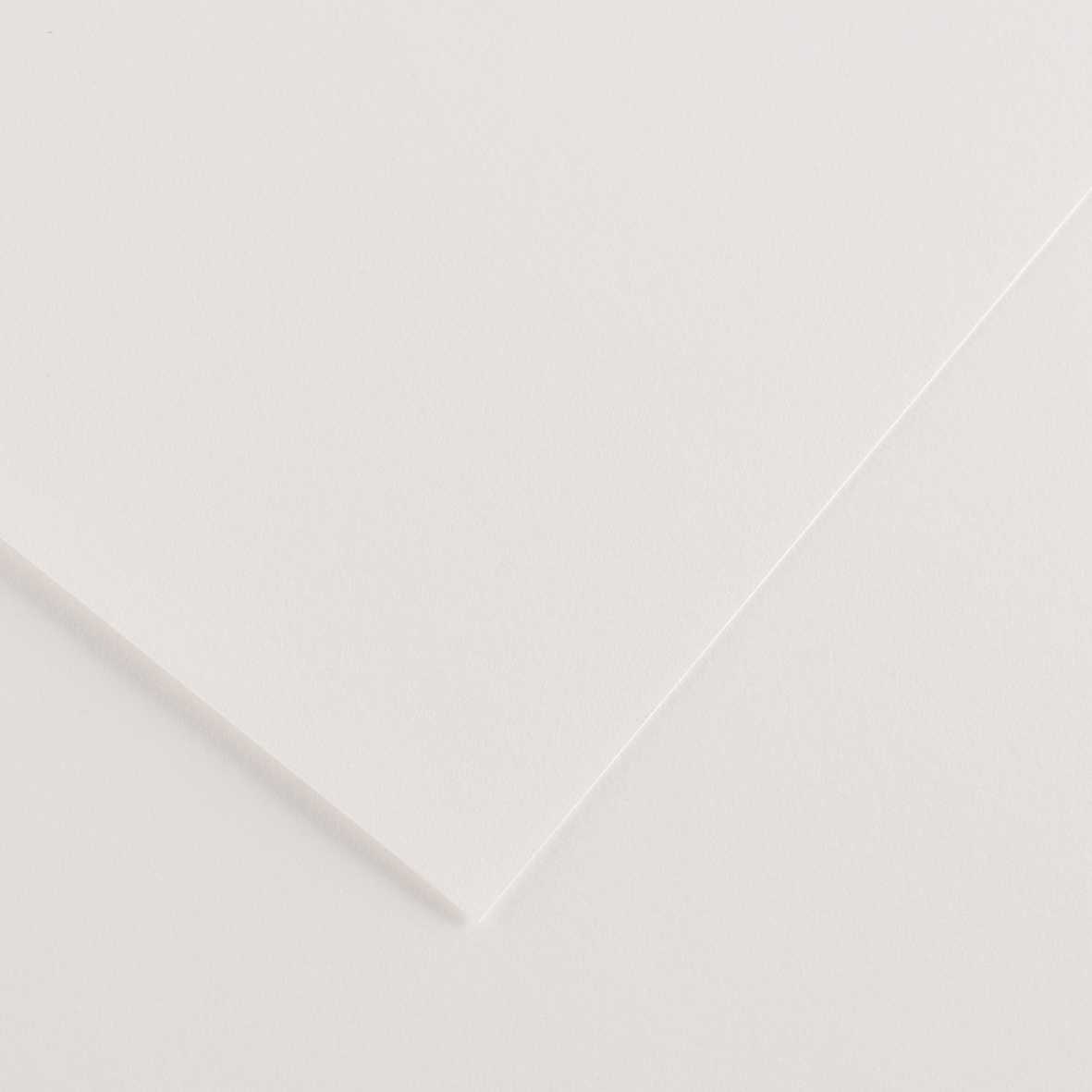 Papier kolorowy Canson Vivaldi A4 185 g – Biały 1