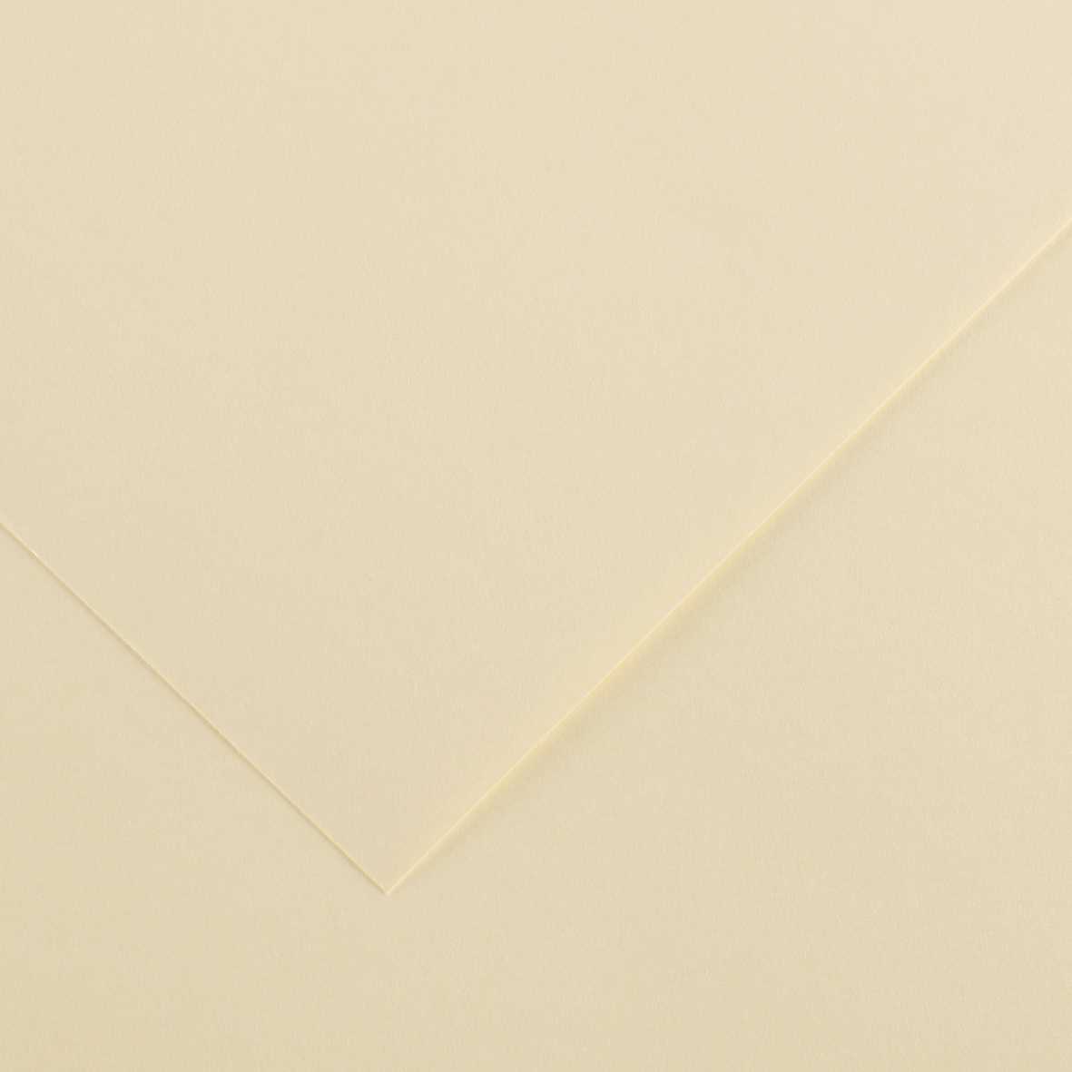 Papier kolorowy Canson Vivaldi A4 185 g – Kremowy 2