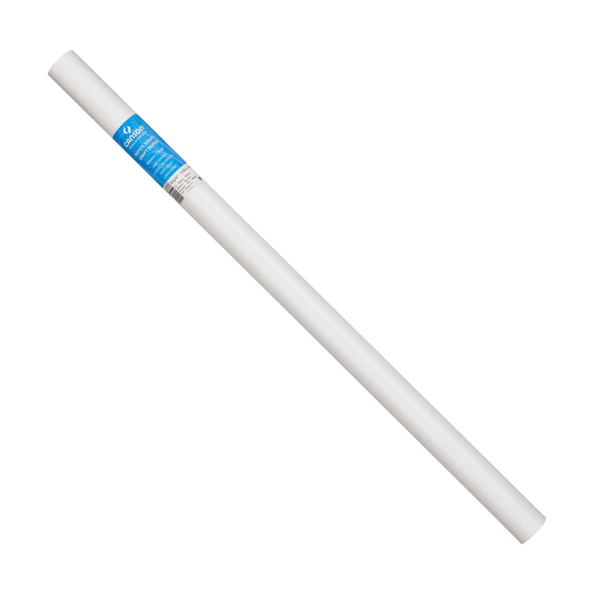 Papier kraft w rolce CANSON Kraft 68 x 300 cm - 65 g – Biały