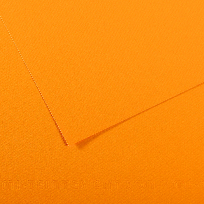 Papier na pastel CANSON Mi-Teintes A4 / 160 g/m² – 50 arkuszy – Żółć kadmowa 553