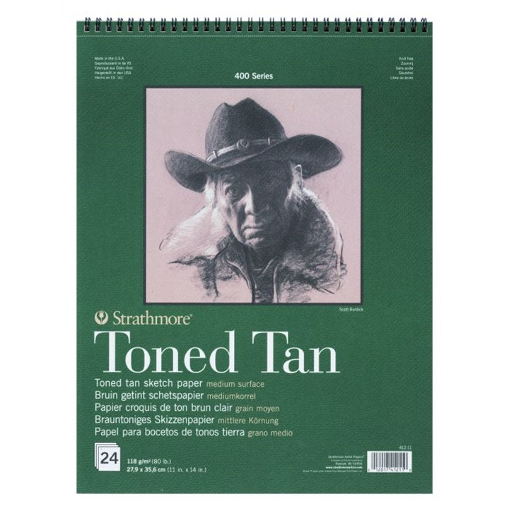 Papier tonowany do szkicowania Strathmore tan | różne wymiary | Artmie