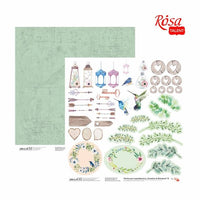 Papiery do scrapbookingu 30.48 x 30.48 cm Emotion and Romance | różne motywy