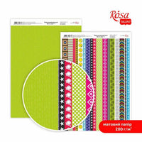 Papiery do scrapbookingu Be in color A4 | różne motywy
