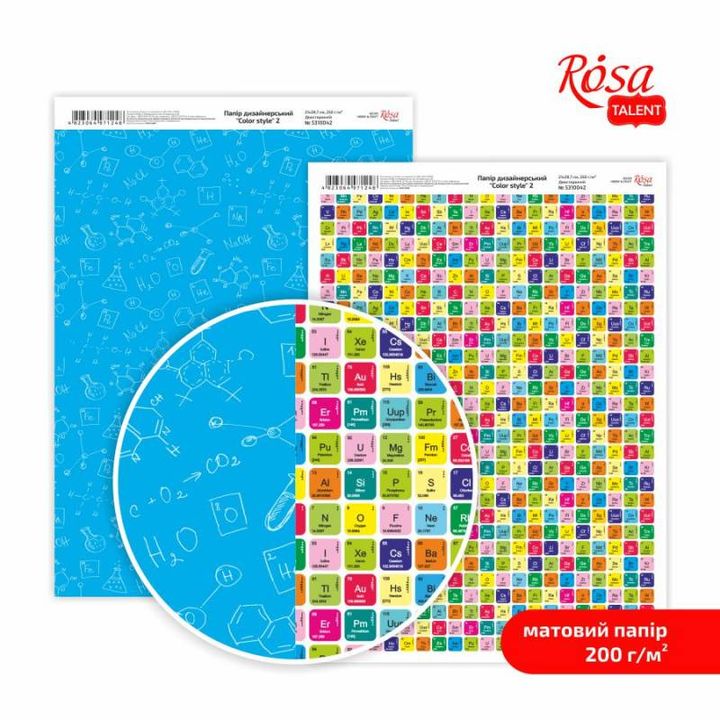 Papiery do scrapbookingu Color Style A4 | różne motywy