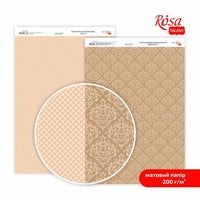 Papiery do scrapbookingu Lace A4 | różne motywy