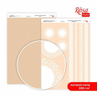 Papiery do scrapbookingu Lace A4 | różne motywy