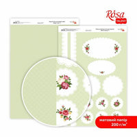 Papiery do scrapbookingu Magic roses A4 | różne motywy
