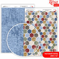 Papiery do scrapbookingu Mens Style A4 | różne motywy