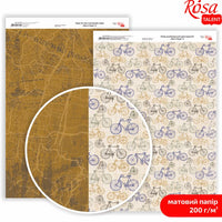 Papiery do scrapbookingu Mens Style A4 | różne motywy